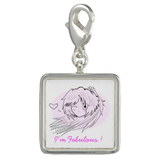 Chibi Ran Outline I'm Fabulous Charm