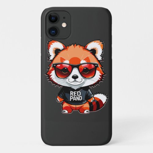 Chibi Red Panda Cub iPhone 11 Case