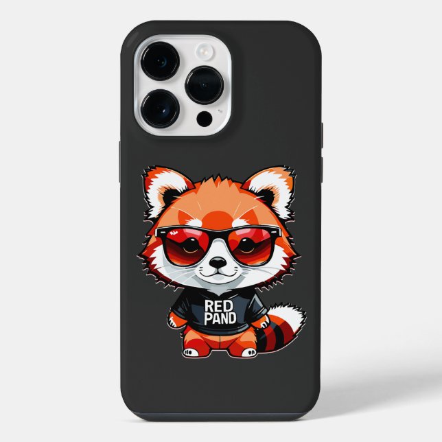 Chibi Red Panda Cub Iphone Case (Back)