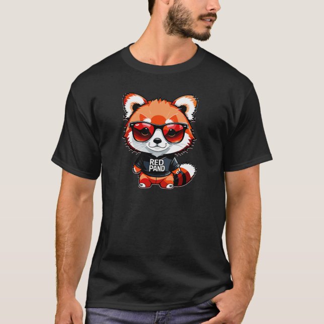 Chibi Red Panda Cub T-Shirt (Front)