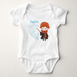 Chibi Ron Weasley Patronus Baby Bodysuit