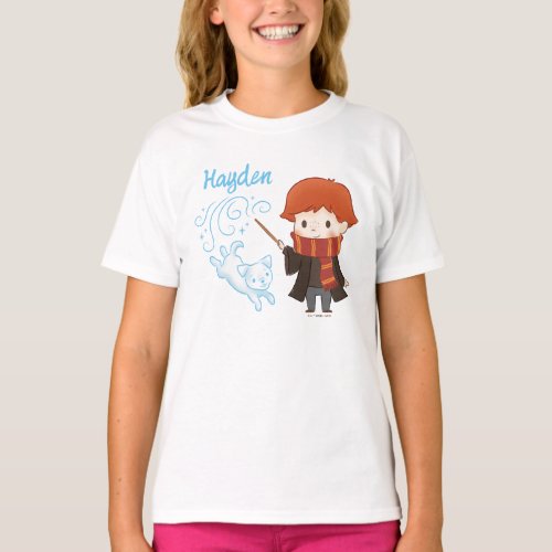 Chibi Ron Weasley Patronus T_Shirt