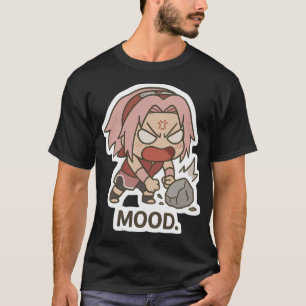 Chibi Sakura Angry Punch Pose (Inner Sakura Mode) T-Shirt