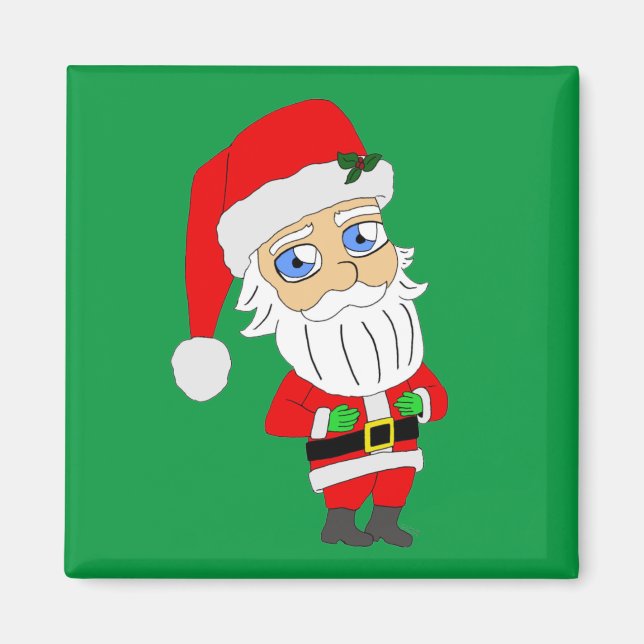 chibi santa claus  magnet (Front)