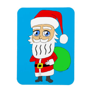 Chibi Santa Claus Magnet