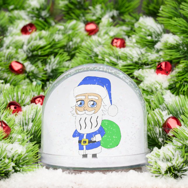 chibi Santa Claus     Snow Globe (Christmas)