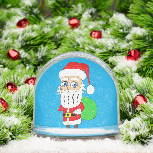 Chibi Santa Claus     Snow Globe