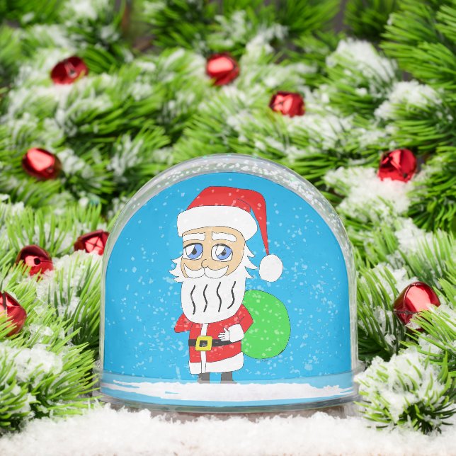 Chibi Santa Claus     Snow Globe (Christmas)