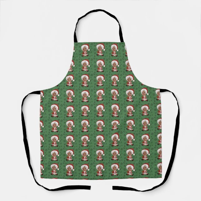 Chibi Santa (Version 3) Apron (Front)