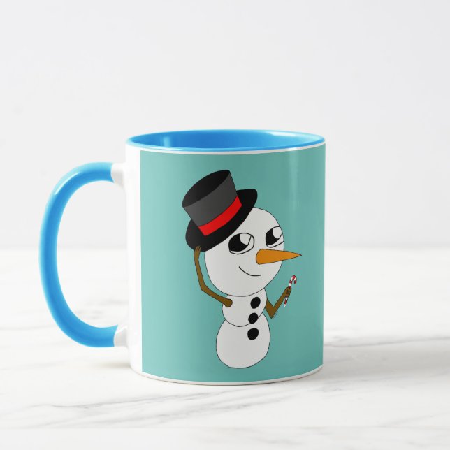 chibi smowman  mug (Left)
