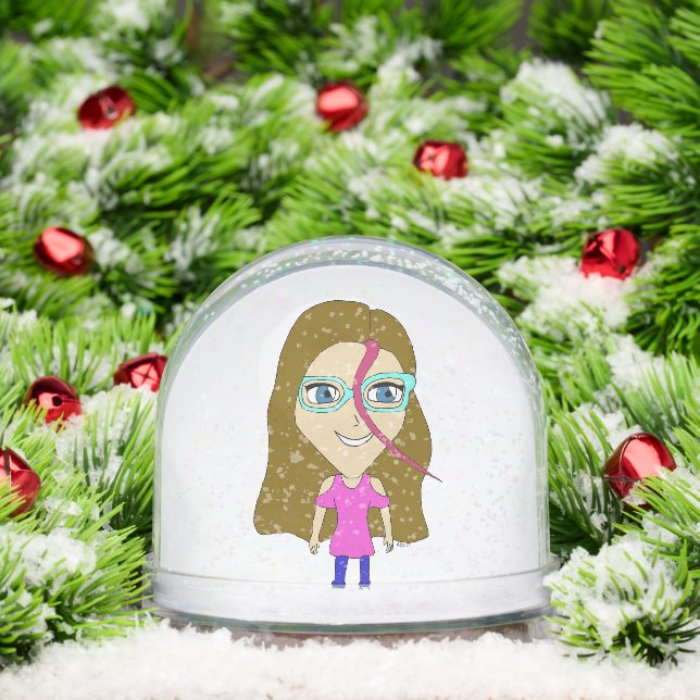 chibi     snow globe (Christmas)