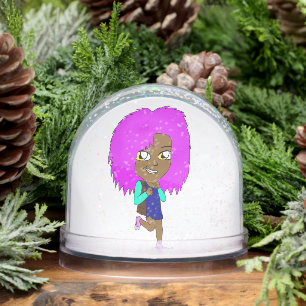 chibi snow globe