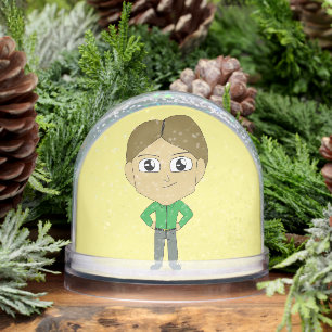 chibi snow globe