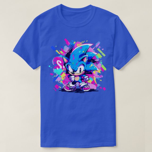 chibi sonic TShirt (Design Front)