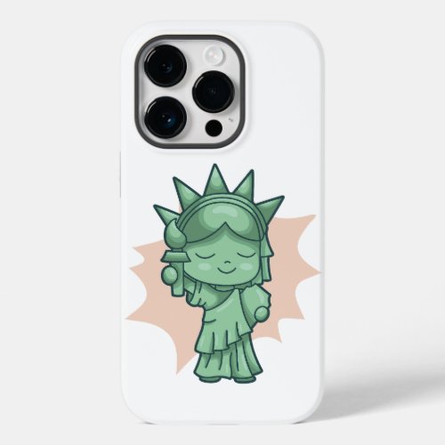 CHIBI STATUE OF LIBERTY NEW YORK Case_Mate iPhone 14 PRO CASE