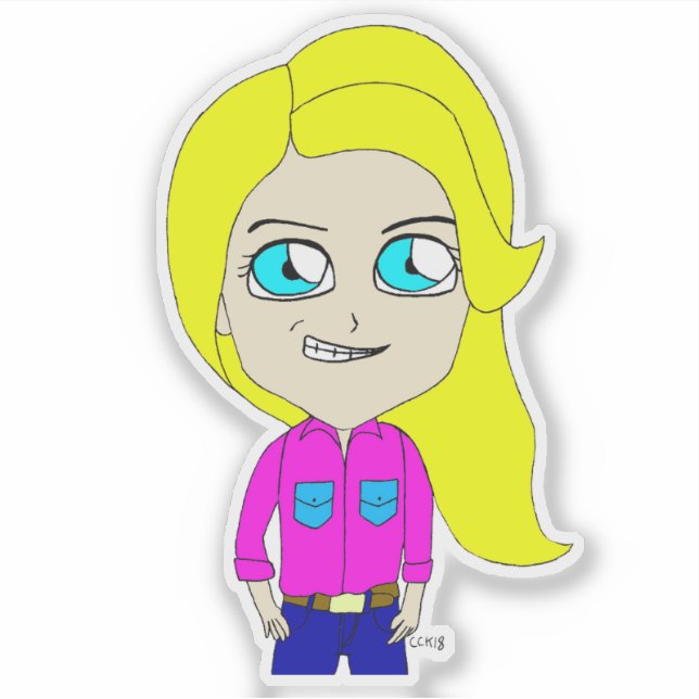 chibi     sticker (Front)