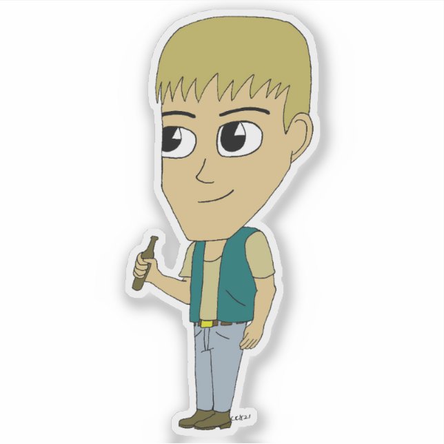 chibi    sticker (Front)