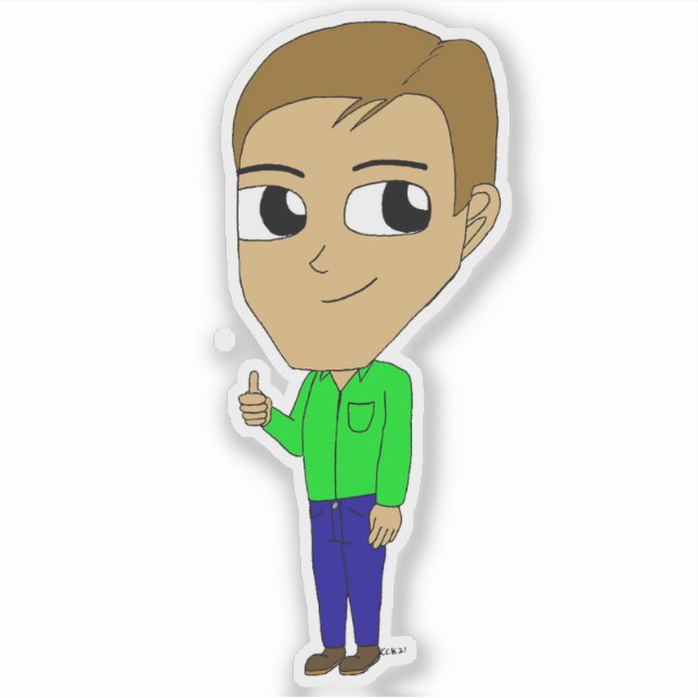 chibi     sticker (Front)