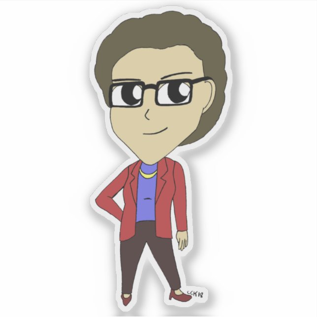 chibi    sticker (Front)