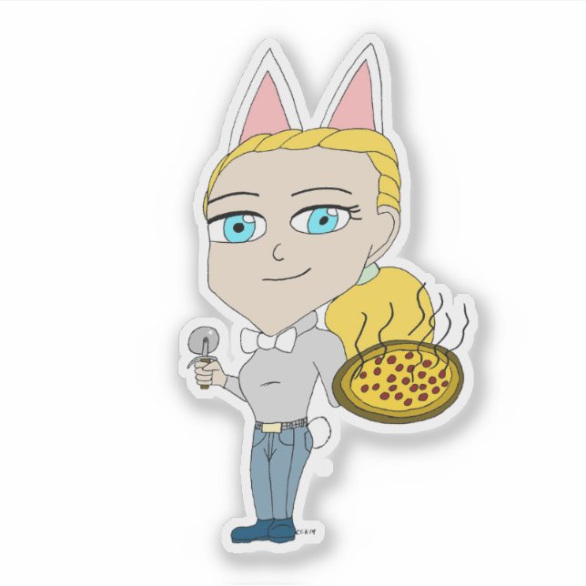 chibi sticker (Front)