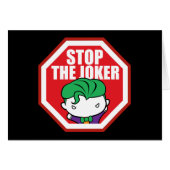 Chibi "Stop The Joker" Sign (Front Horizontal)