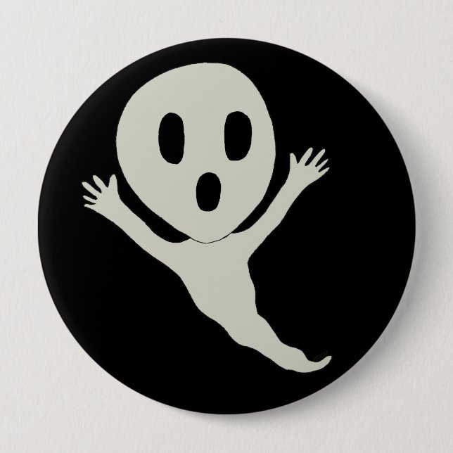 Chibi style ghost button (Front)