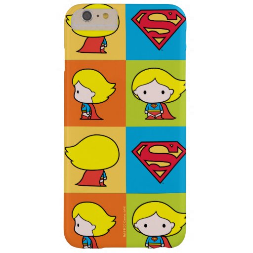 Chibi Supergirl Character Turnaround Barely There iPhone 6 Plus Case