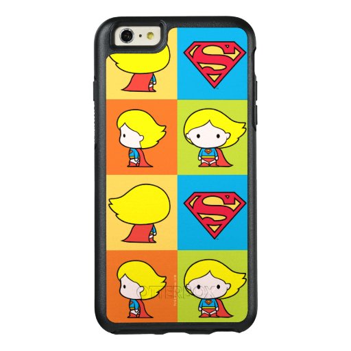 Chibi Supergirl Character Turnaround OtterBox iPhone 6/6s Plus Case