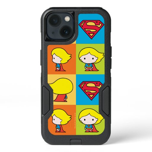 Chibi Supergirl Character Turnaround iPhone 13 Case