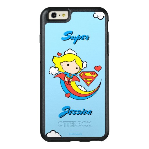 Chibi Supergirl Flying Rainbow OtterBox iPhone 6/6s Plus Case