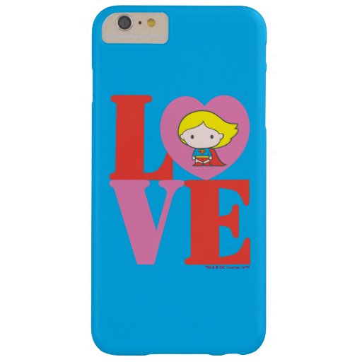 Chibi Supergirl LOVE Barely There iPhone 6 Plus Case