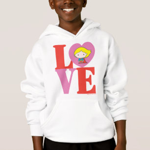 Chibi Supergirl LOVE Hoodie