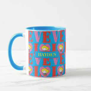 Chibi Supergirl LOVE Mug
