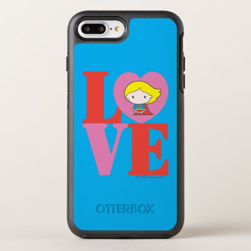Chibi Supergirl LOVE OtterBox Symmetry iPhone 8 Plus/7 Plus Case