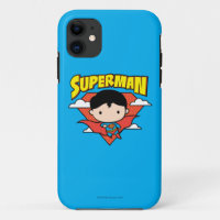 Chibi Superman Polka Dot Shield and Name