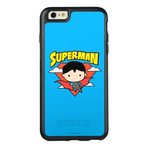 Chibi Superman Polka Dot Shield and Name OtterBox iPhone 6/6s Plus Case