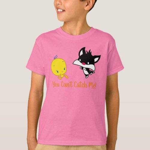 Chibi SYLVESTER Chasing TWEETY T_Shirt