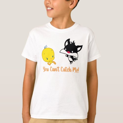 Chibi SYLVESTER Chasing TWEETY T_Shirt