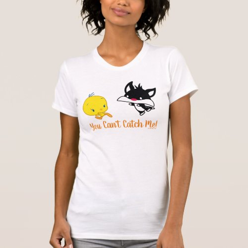 Chibi SYLVESTER Chasing TWEETY T_Shirt