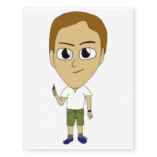 chibi   temporary tattoos