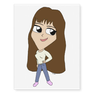 chibi   temporary tattoos