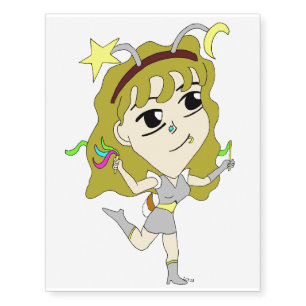 chibi  temporary tattoos