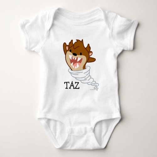 Chibi Tornado TAZ Baby Bodysuit