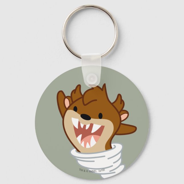 Chibi Tornado TAZ™ Keychain (Front)