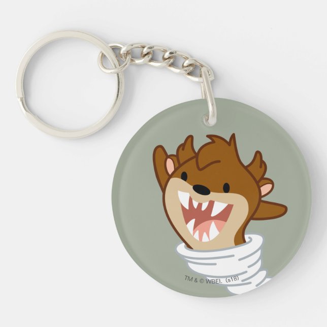 Chibi Tornado TAZ™ Keychain (Front)