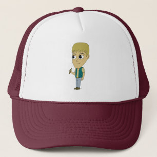 chibi    trucker hat