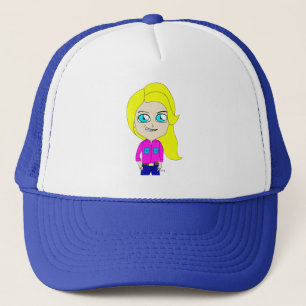 chibi trucker hat