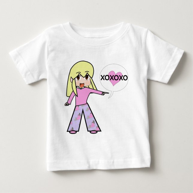 Chibi Valentine Baby T-Shirt (Front)