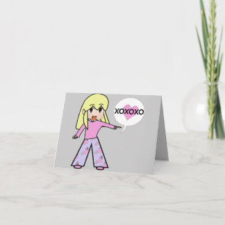 Chibi Valentine Holiday Card