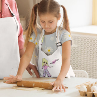 Chibi Valentine Kids' Apron